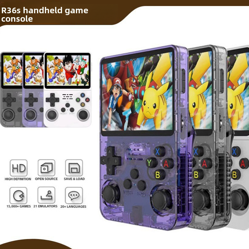 R36S handheld game console