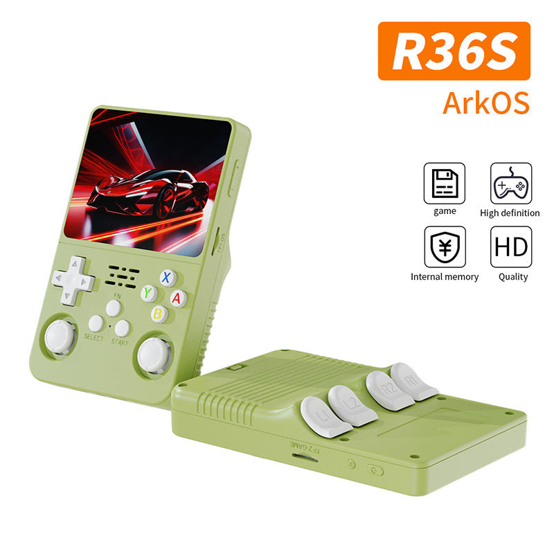 R36S handheld game console